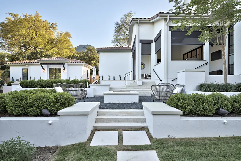 Custom home exterior