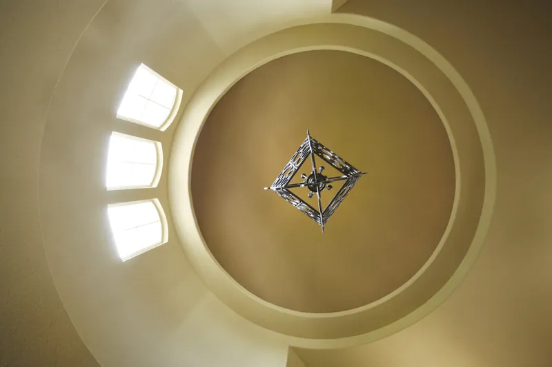 BH dome ceiling foyer